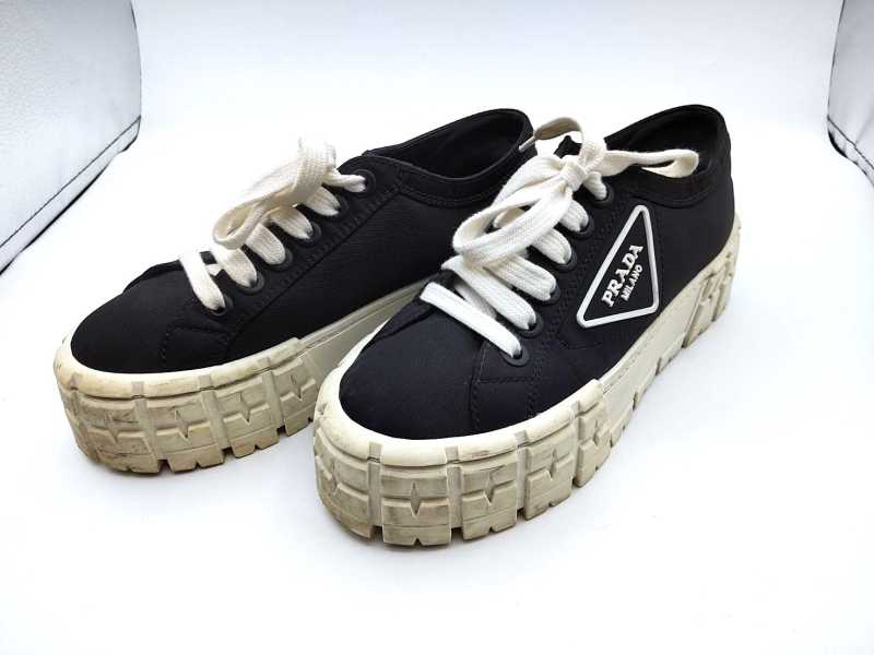 プラダ買取 ダブルホイール スニーカー